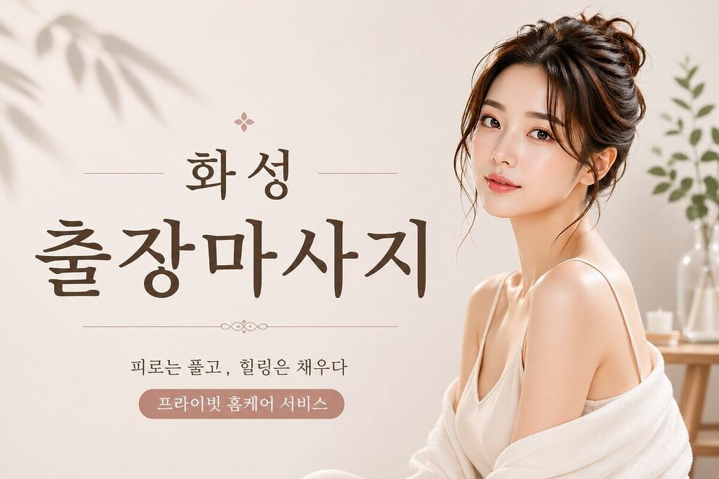 화성출장마사지 자연광 홈케어 테라피스트 힐링 서비스
