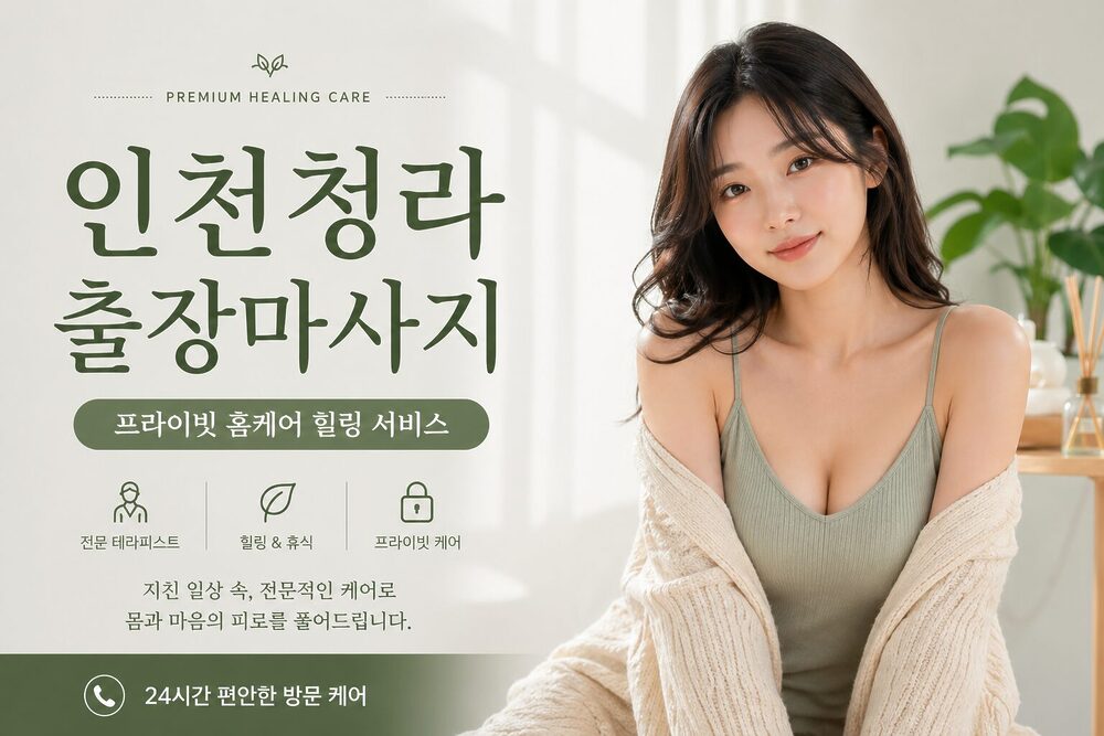 인천청라출장마사지 홈케어 테라피스트 힐링 서비스